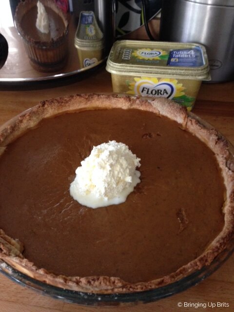 Pumpkin pie – pie in the sky