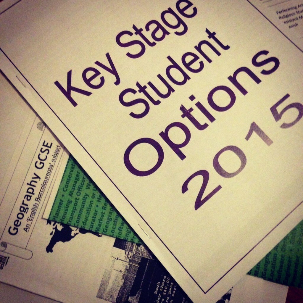 Year 9 options in UK schools